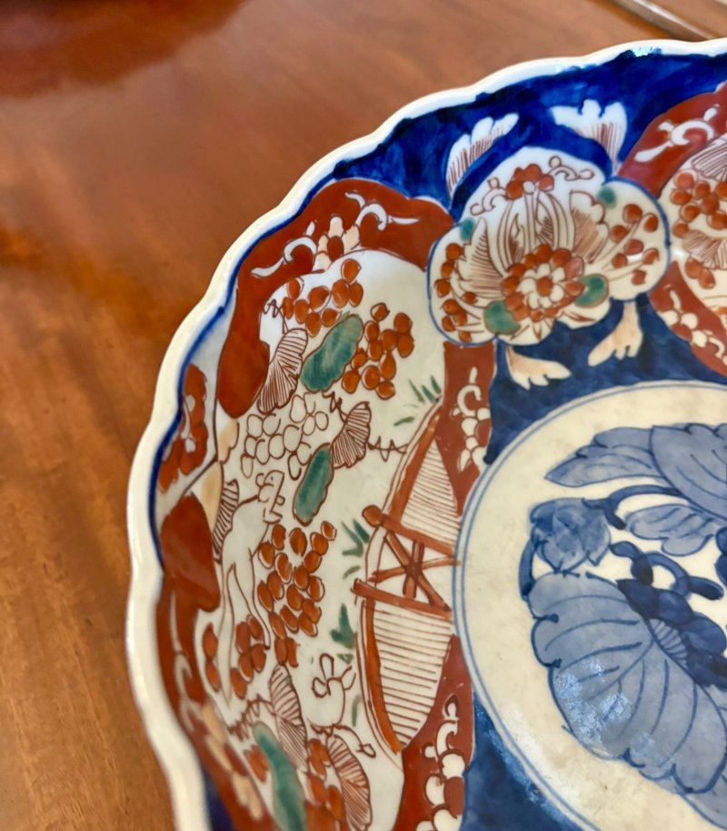 Large Antique Edwardian Quality Japanese Imari Bowl - Image 6